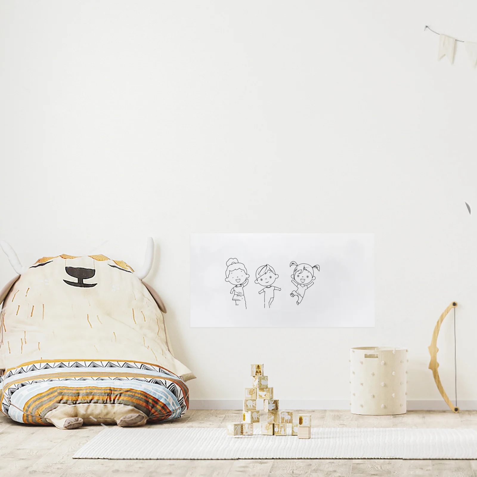 1 conjunto de adesivo removível para quadro branco, folha apagável a seco, resistente ao desgaste para casa, escritório, sala de aula, parede, placa de mensagens reutilizável