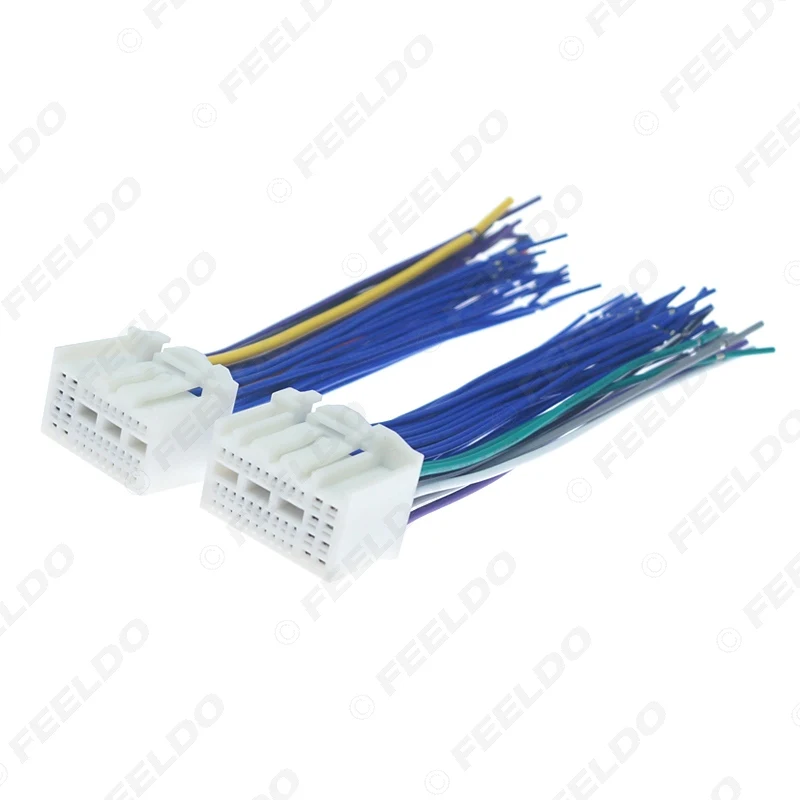 1 пара, 35Pin + 38Pin, автомобильный адаптер для подключения стерео проводов, штекер-переходник для KIA K2/K3/K4/Elantra/Tucson