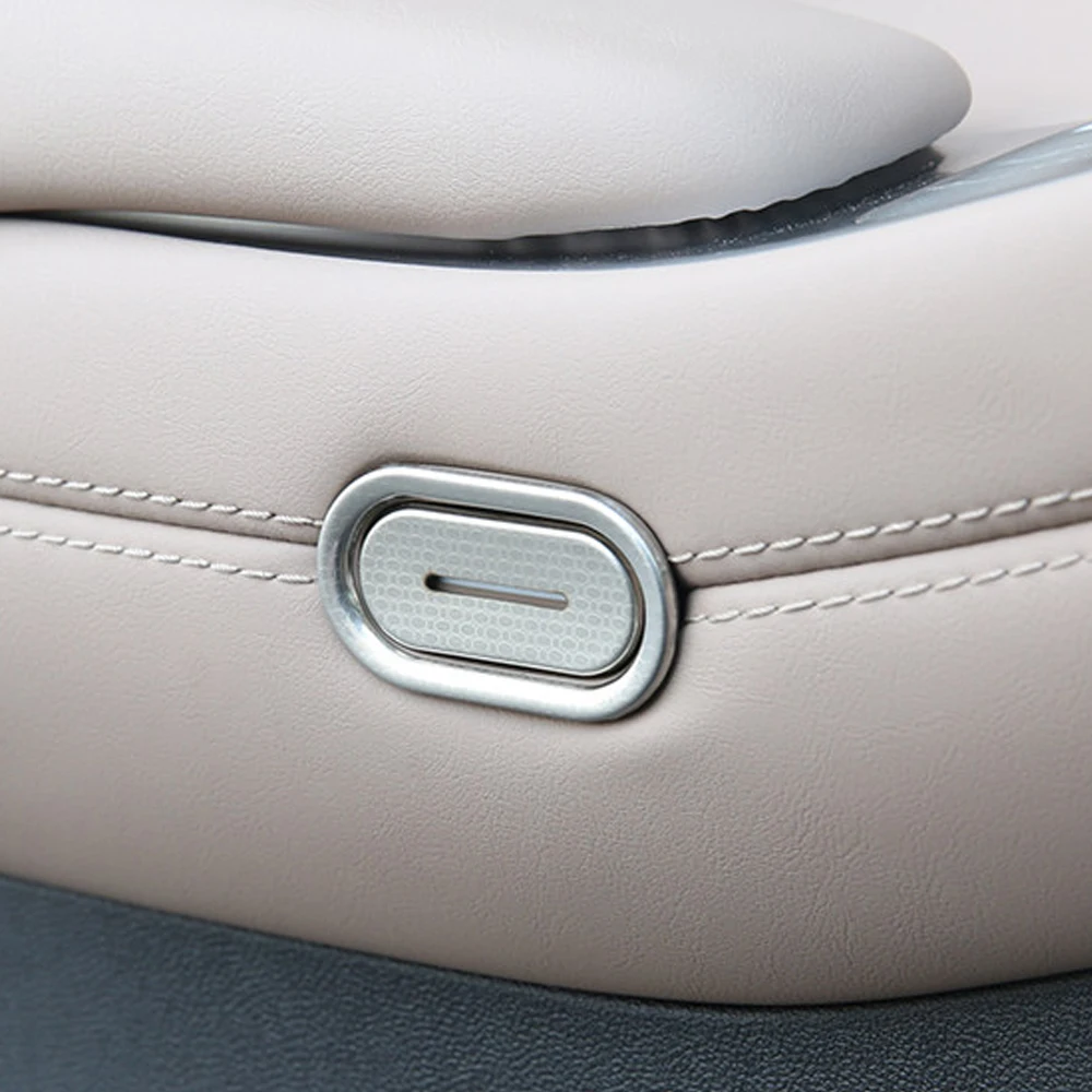 Fit For Xpeng Xiao Peng P7 2024 2025 Door Button Sticker Inner Door Bowl Anti Scratch Door Protection Frame Interior Accessories