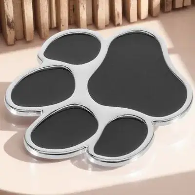 الإبداعية باو سيارة الشارات المعدنية ثلاثية الأبعاد الكلب باو ملصق الأشعة فوق البنفسجية مقاومة لاصق قوي السيارات الديكور للأسطح أملس