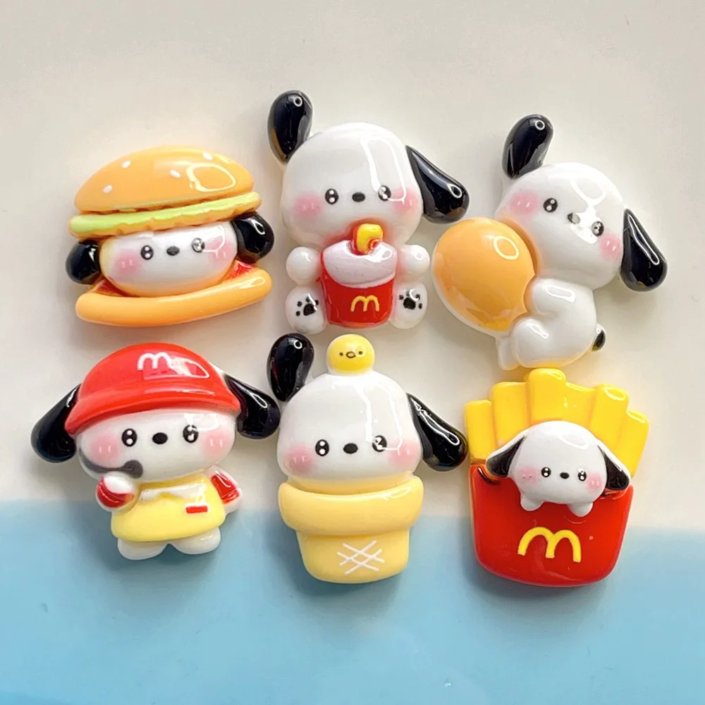 

5PCS DIY Refrige Magnet Cartoon Papaw Dog Magnets Nordic Personalized Home Decor Whiteboard Photo Message Board Home