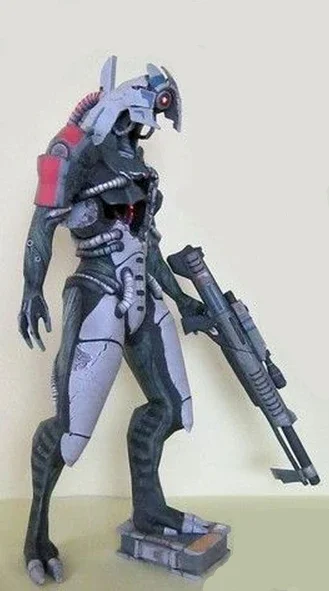 Mass Effect 2 legion 3D Paper Model