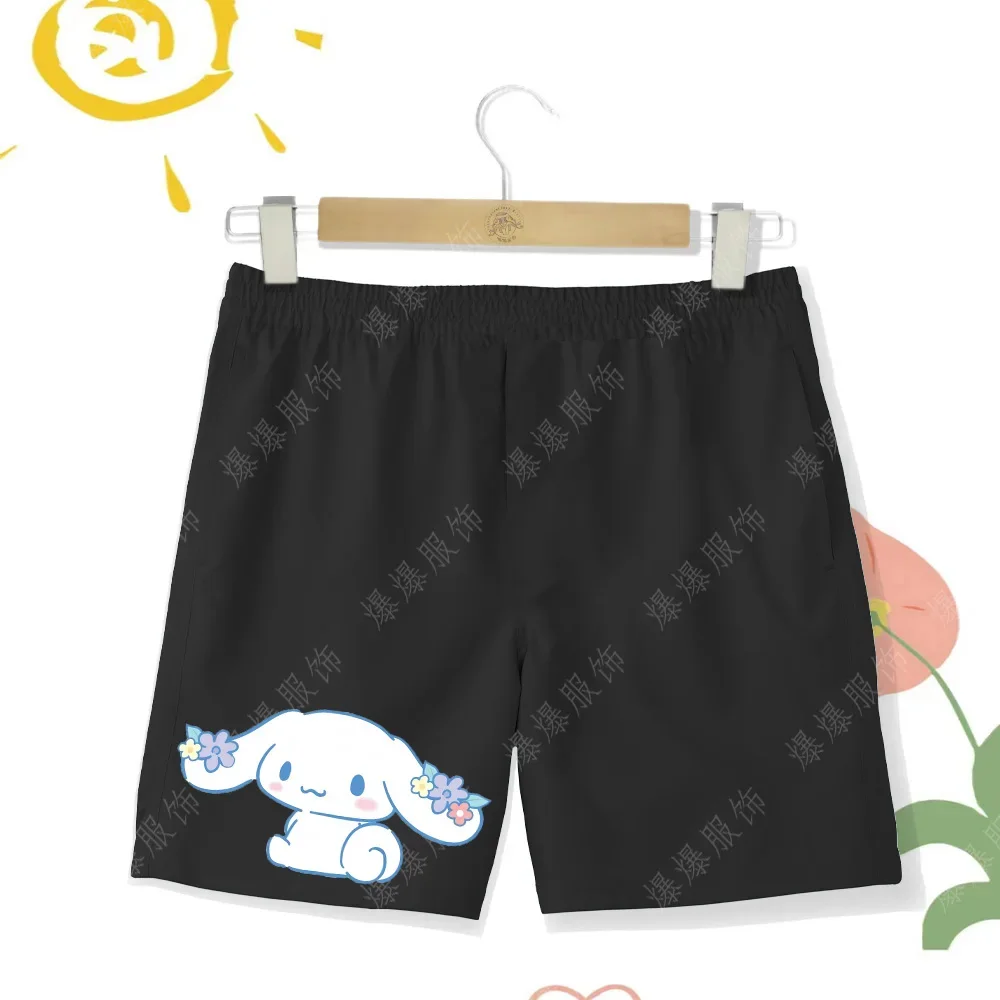 Kaneel Hond Zomer Meisje Broek Cartoon Schattige Strand Shortsquick Drogen Zonnebaden Shorts Sanrio Shorts