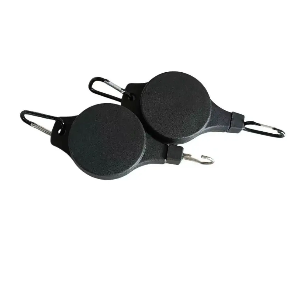 Pulley Flower Basket Lifting Hooks Plastic Retractable Flower Pot Hook Adjustable Multipurpose Pulley Hanging Hook Living Room