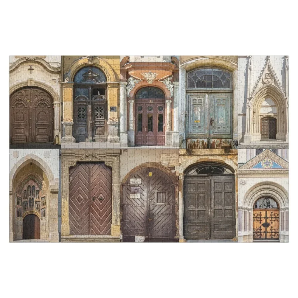 

Ancient Doors of Zagreb, Croatia (Set no. 2) Jigsaw Puzzle Name Wooden Toy Customized Kids Gift Puzzle