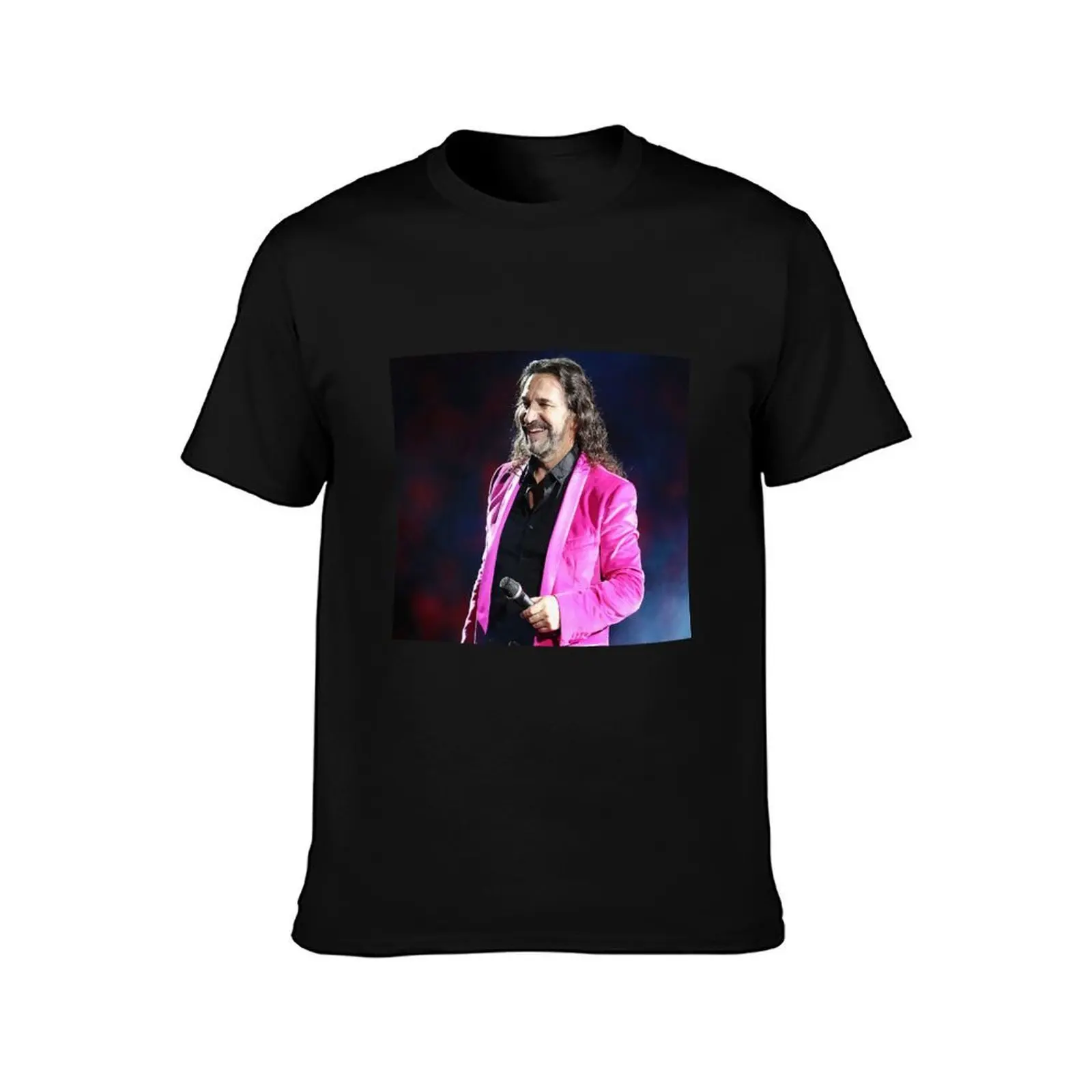 pra6 Marco Antonio tiwi Solis norma tour 2019 T-Shirt Basic Solid Color Short Sleeve T-Shirt
