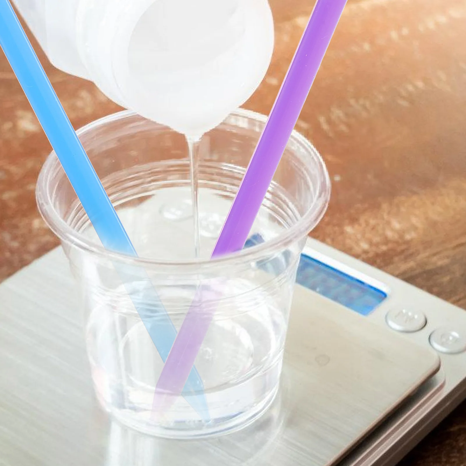 

2 Pcs Defoaming Rod Tool Stirring Stick Paint Stirrer Jewelry Tools for Making Plastic Mixing