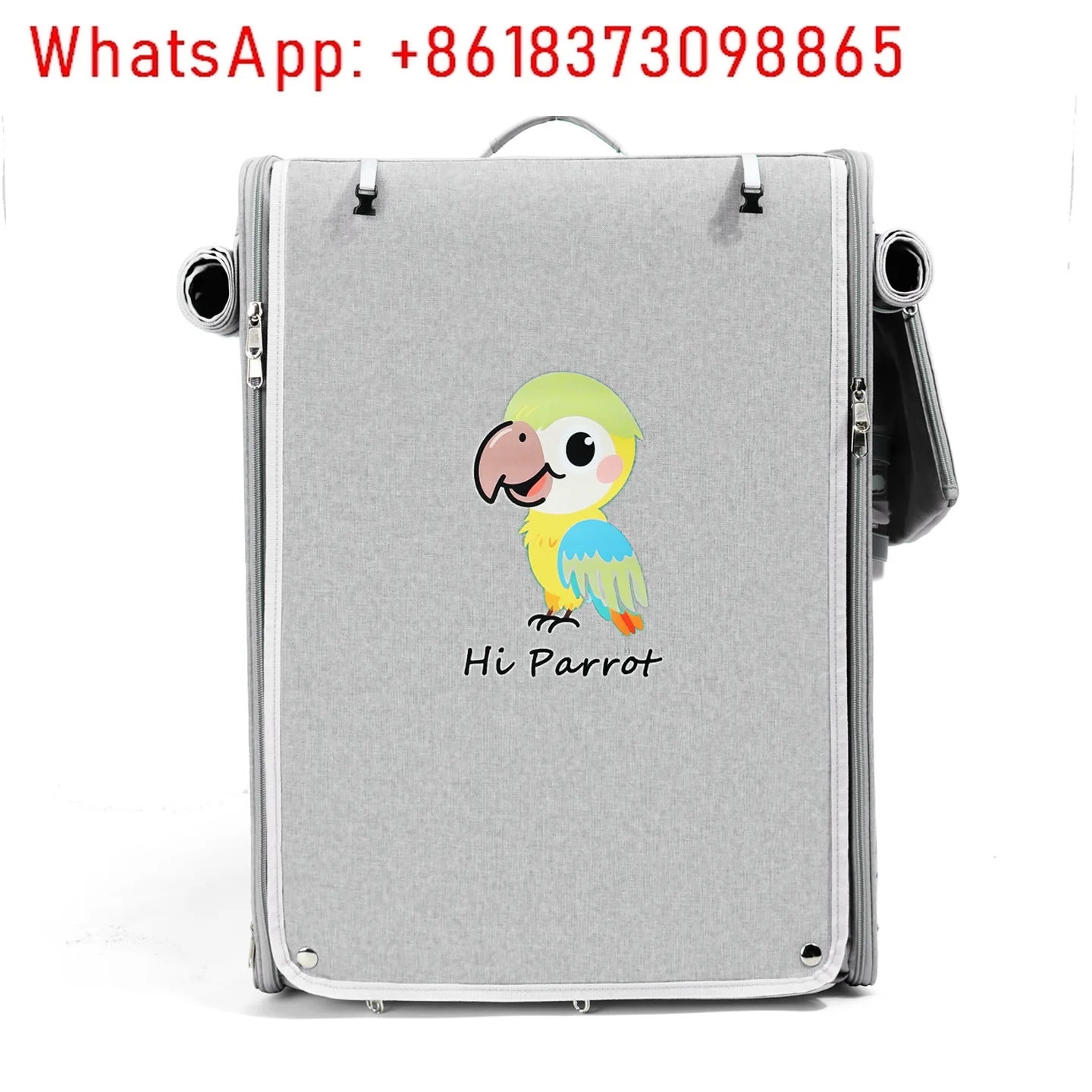 YBtoopet Yuebai Rabbit Large Pet Bird Bag Parrot is portable when going out. Multiple Xuanfeng take-out cages are breathable