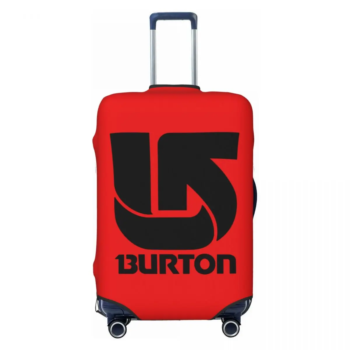 

Burtons Arrow Logo Snowboards Travel Luggage Cover Dust Proof Suitcase Cover Protector Fit 18-32 Inch