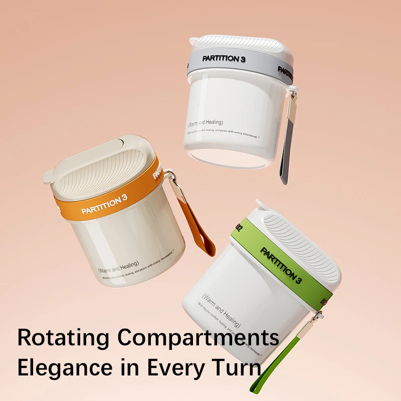 Rotating Pill Case 360° Swivel Moisture And Light Protection 7-Day Capacity Portable Travel-Ready Medicine Organizer