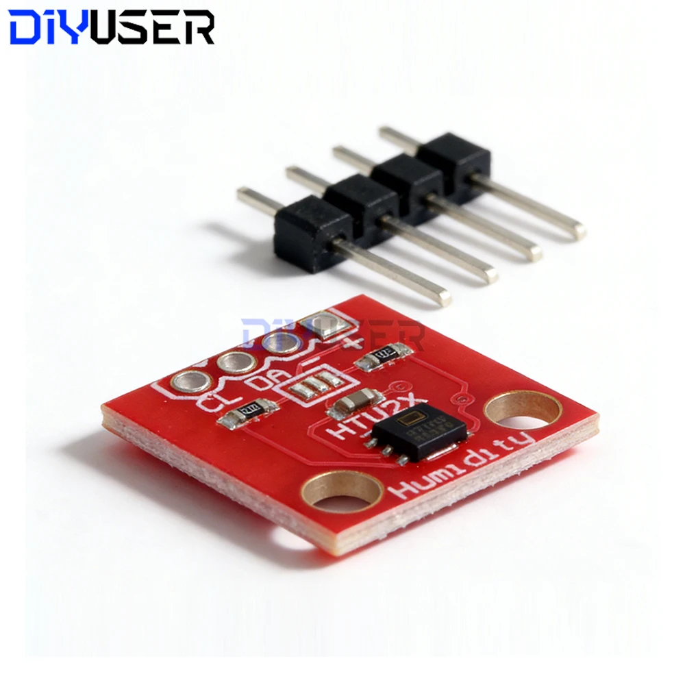 HTU21D Digital Temperature Humidity Sensor Module, Replace SHT21 SHT20 SI7021, High Accuracy I2C for ESP32 Raspberry Pi