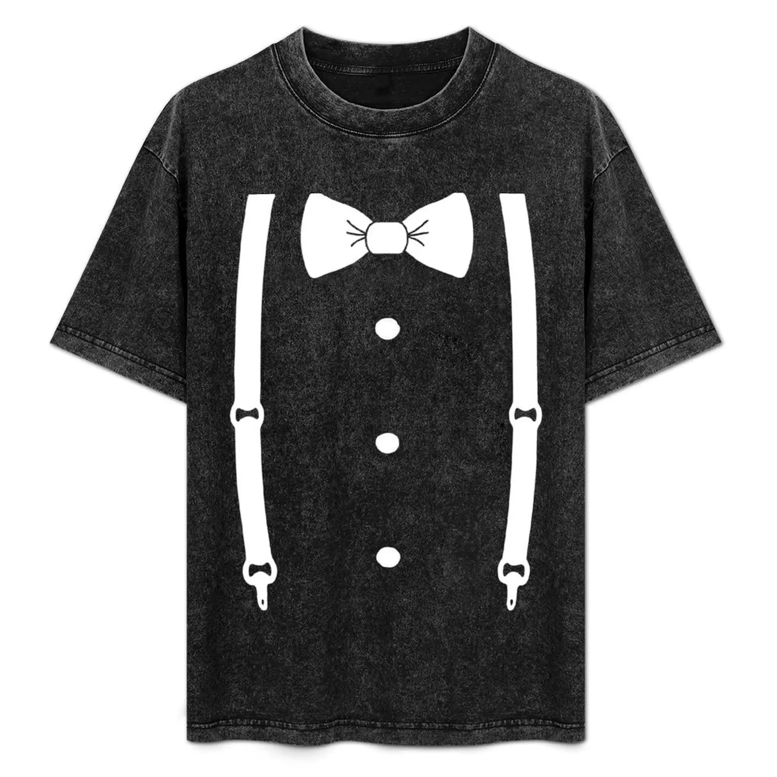 

Bow Tie & Slacks (White tie) T-Shirt Plus Size Comfort Fit Tee