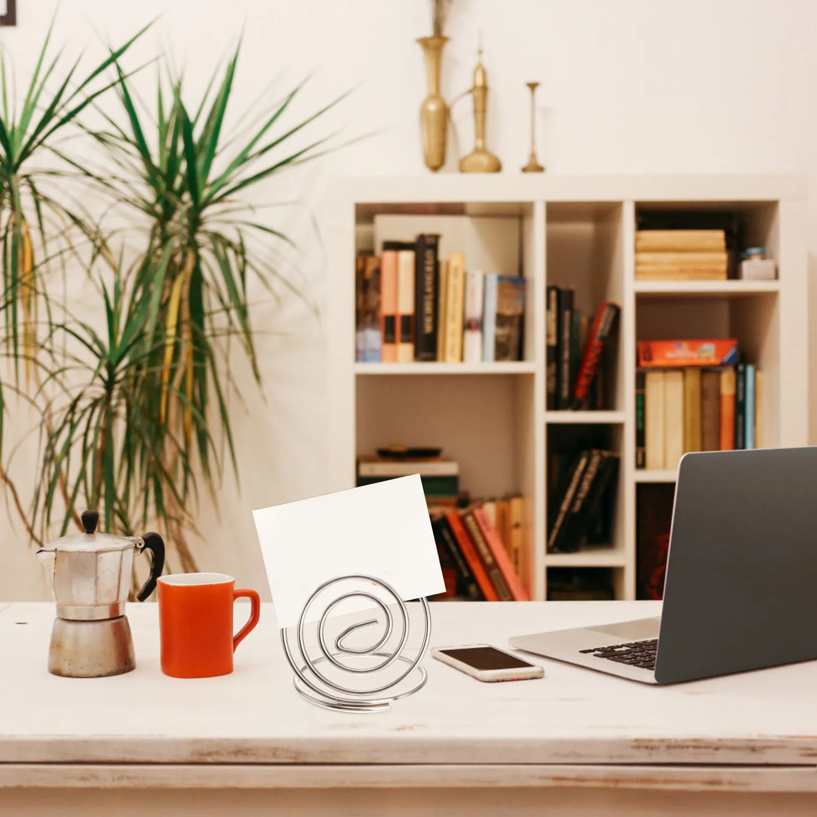 24 Pcs Desktop Note Holder Photo Table Number Holders Ring Heart Shape Clips Menu Paper