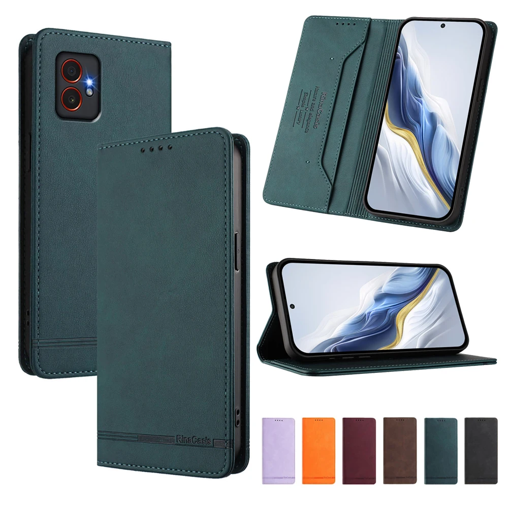 Leather Magnetic Flip Case For Samsung Galaxy Xcover 7 6 Pro Coque Cases Xcover 7 5 4 4S Wallet Card Solt Phone Cover Fundas