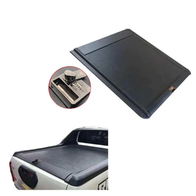 

Pi Ckup Bed Cover for To Yota Ta Coma Tun Dra Hi Lux Re Vo Vi Go with Password Lock Retractable Roller Shutter