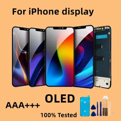 AAA+++ OLED  LCD Display Replacement Parts For iPhone 11 12 Pro Display Incell No Dead Pixel For iPhone X XR XS Max