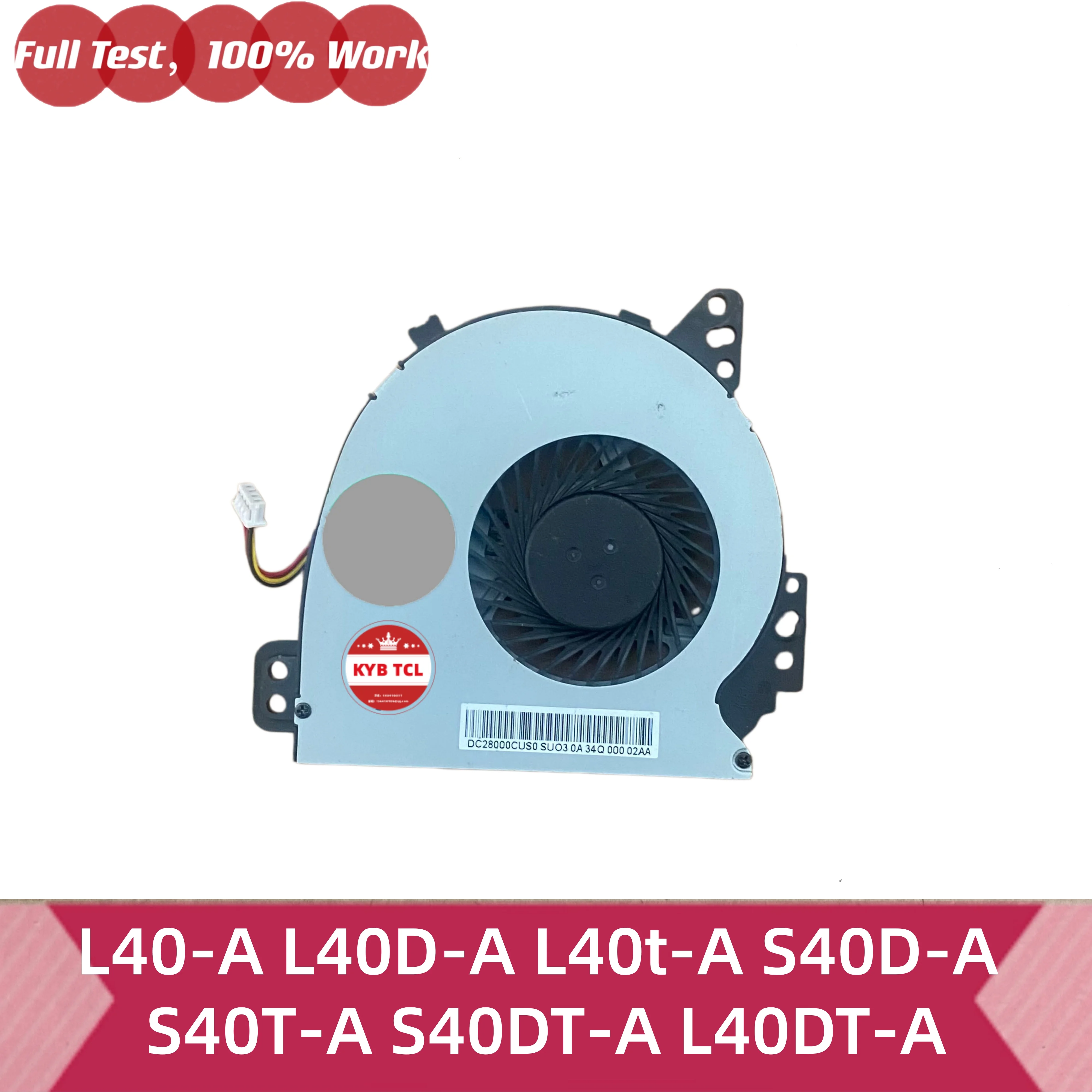 Ventilador de refrigeración para CPU de ordenador portátil DC28000CUA0 DC28000CUS0 para Toshiba Satellite L40-A L40D-A L40t-A S40D-A S40T-A S40DT-A L40DT-A