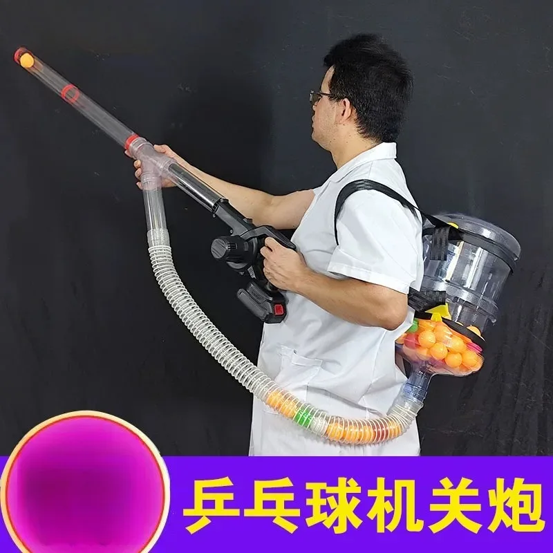 Ping Pong Ball Gatling Bernoulli Principle Physics Experiment Toy STEM Educational Learning Toy for Children