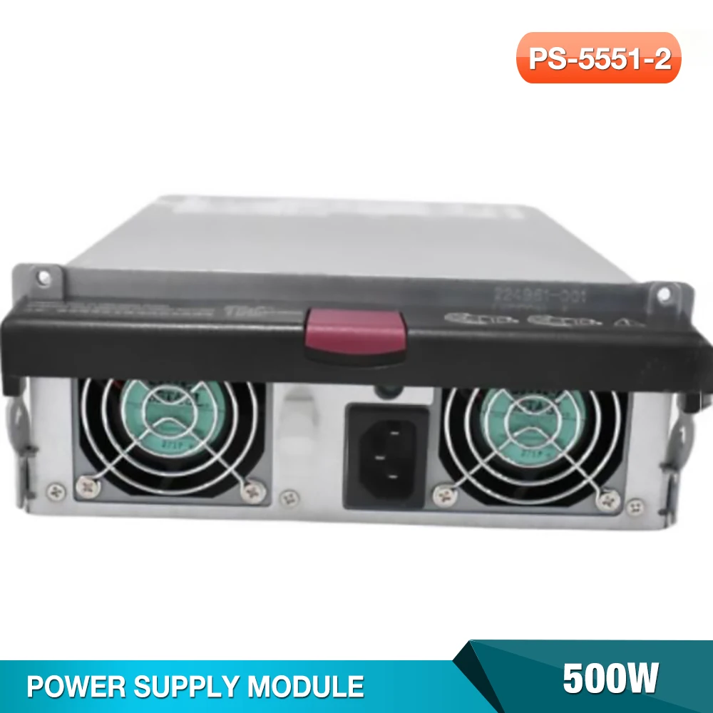 

PS-5551-2 For HP ML370G2 ML370G3 Server Power Supply 216068-002 230993-001 ESP115 500W