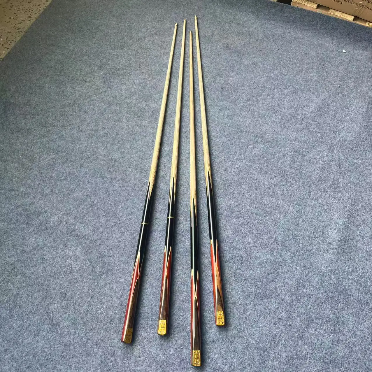 

High Quality Cheap Price Wood Single PieceSnooker Cue Tip Length Billiard Cue Sticks on Sale