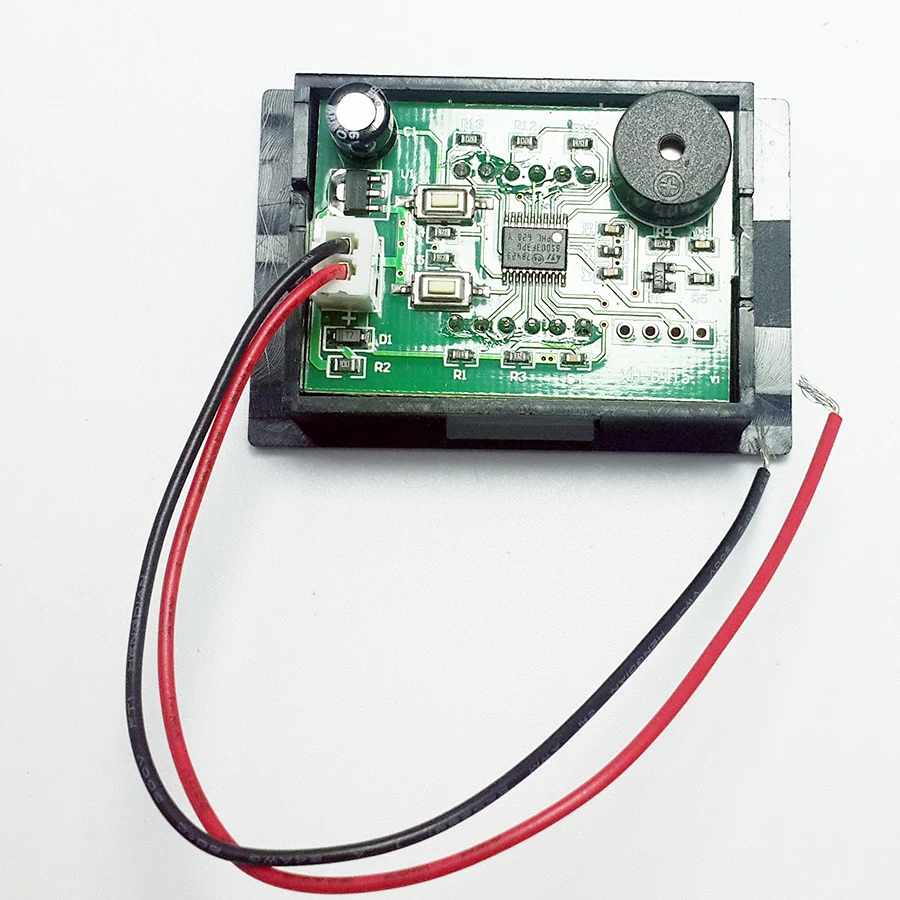 4.5-50V DC Voltmeter with High Voltage and Low Voltage Alarm Function