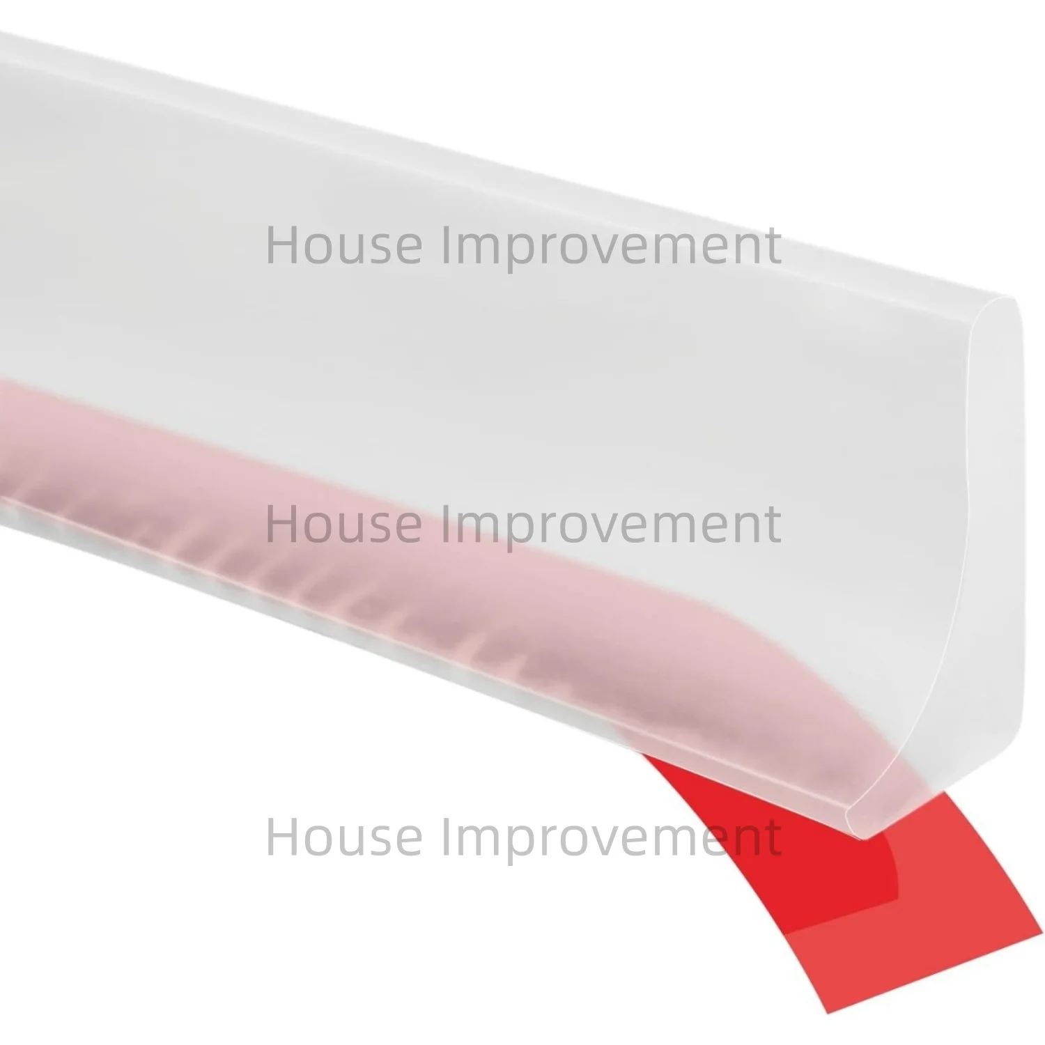 Collapsible Shower Threshold Water Dam Self Adhesive Silicone Waterproof Barrier for Bathroom Kitchen Shower Dry Wet Separation