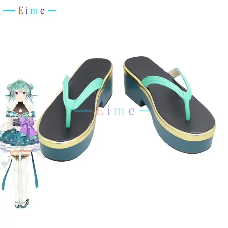 Finana Ryugu Cosplay Shoes Vtuber Cosplay Props Halloween Carnival Boots PU Shoes Custom Made