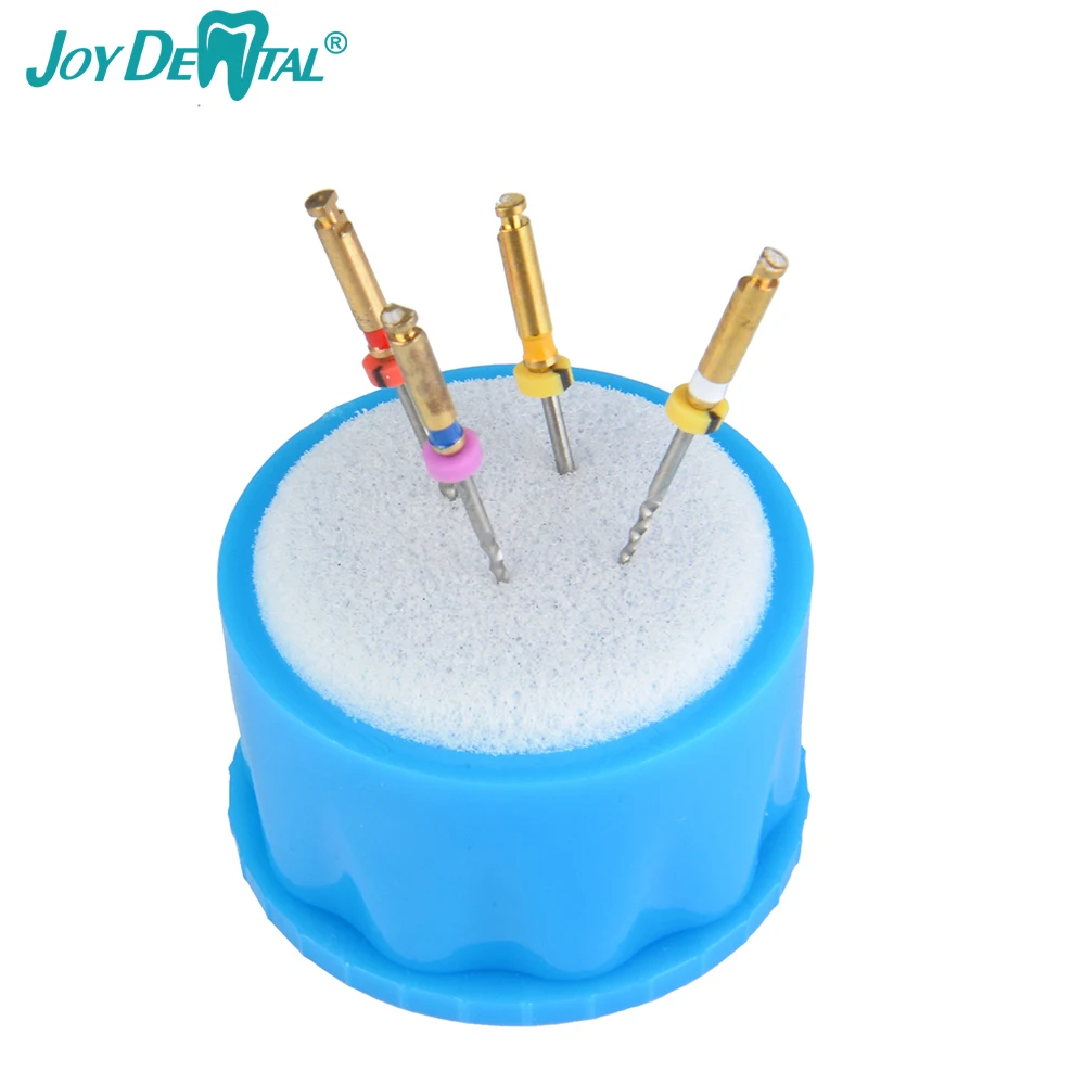 

JoyDental 1PC Dental Lab Round Endo Stand Rubber Pin Device Root Canal File Disinfection Cleaner