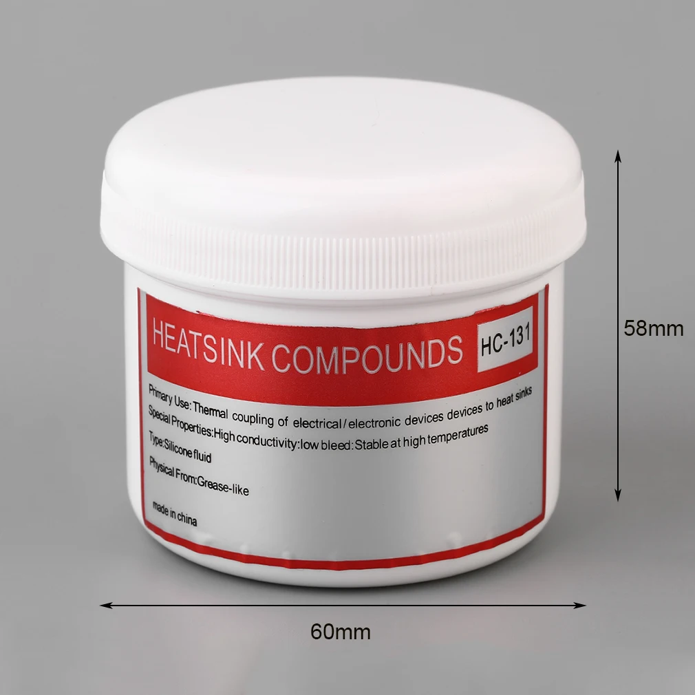 CPU冷却ペースト,AMD冷却ペースト用の白い複合グラフィックカード,高性能,100g