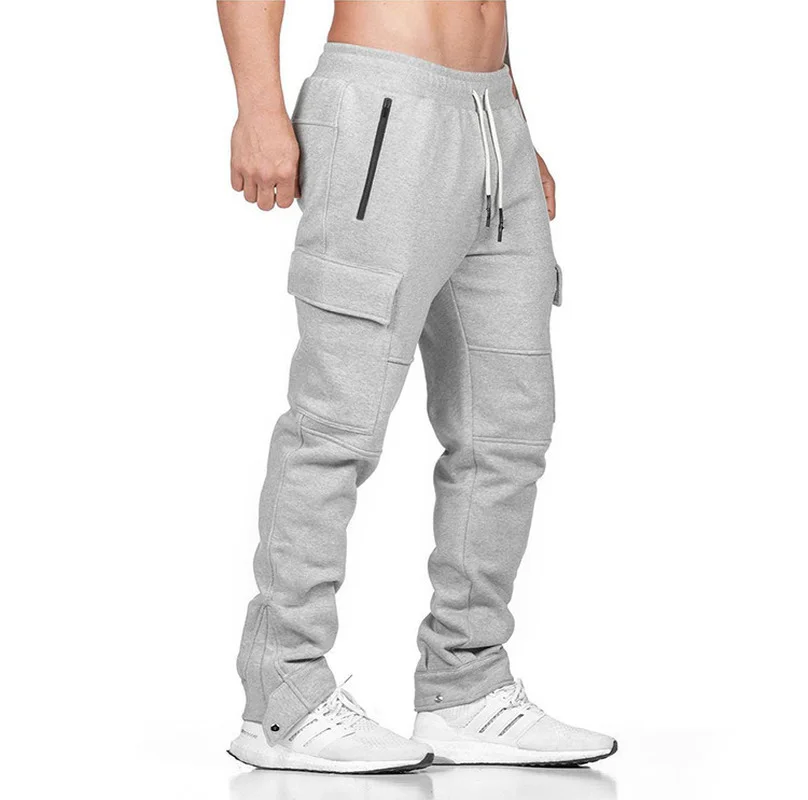

MRMT 2024 Brand New Men's Slim Fit Sports Pants Men's Breathable Stitching Running Pants