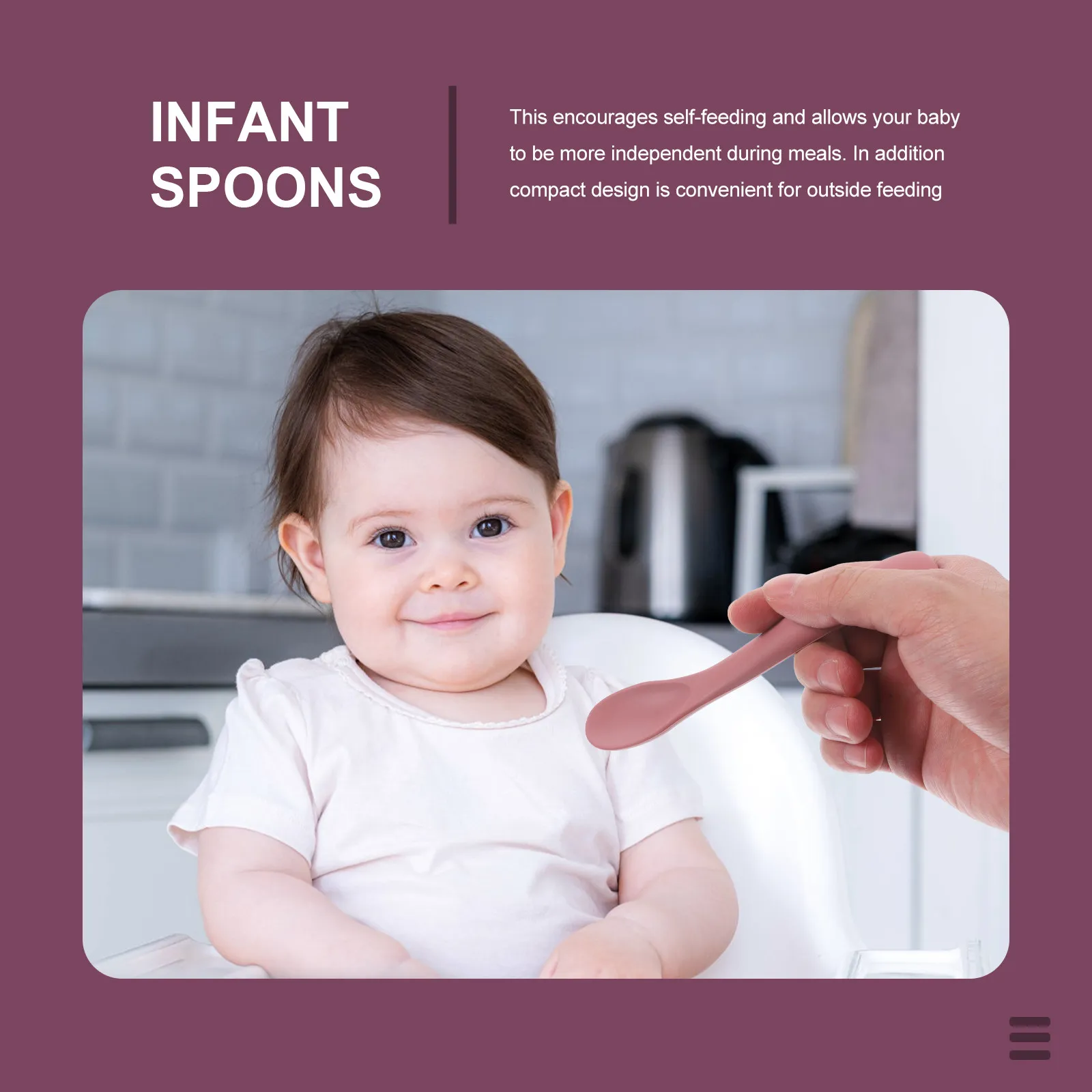 10Pcs Bright Color Silicone Baby Spoons Infant Feeding Training Scoops Bendable Toddler Utensils for Puree Soup Porridge Dessert