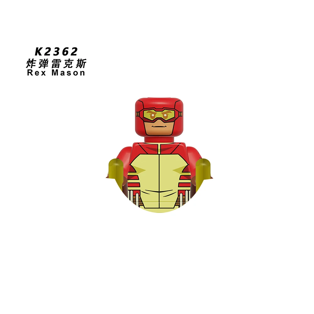 Omini Man GH0692-GH0707 Unbesiegbarer Superman Batman Neue Bausteine für Spielzeug Geschenke Actionfiguren Kinder-Bausteine für Partys