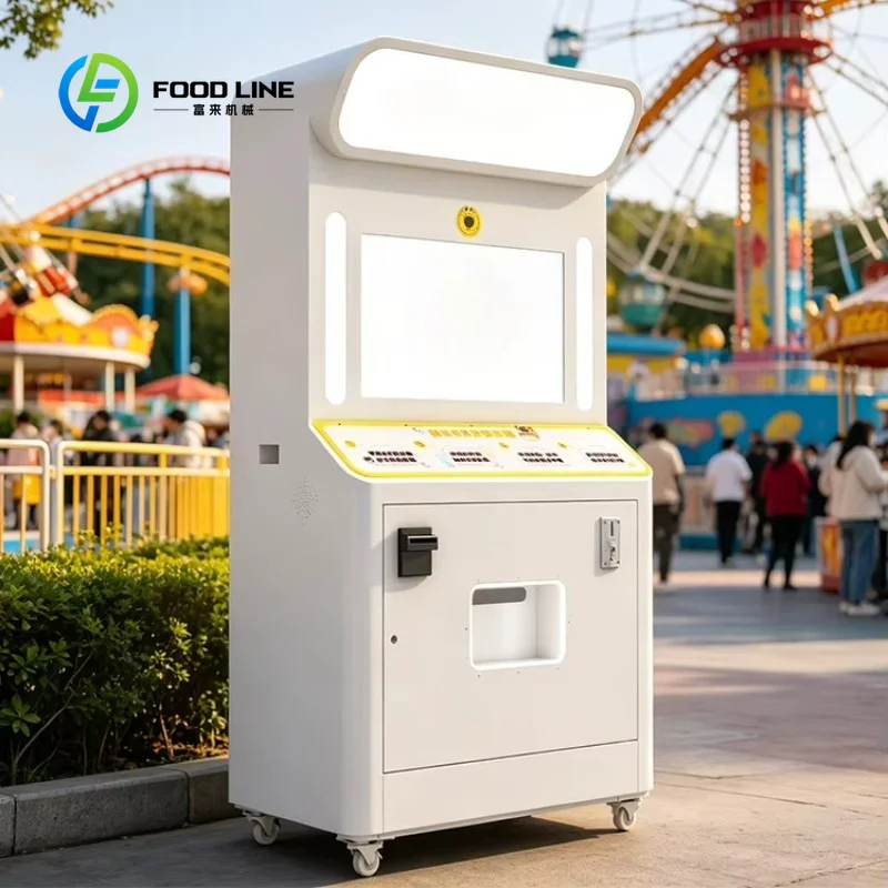 custom photo booth self‑service kiosk integrated payment system stable capture print for retail site wholesale purchasers