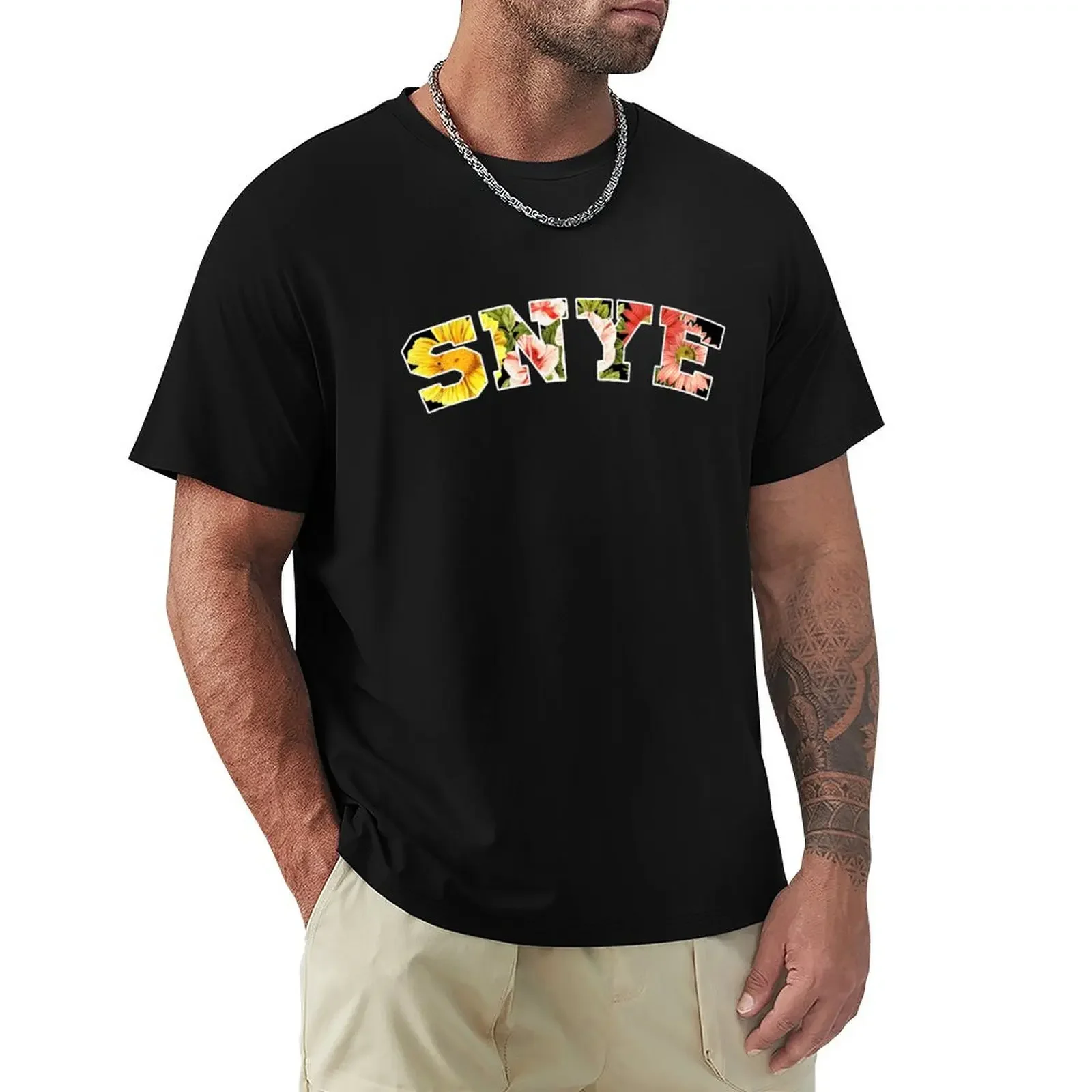 Snye Floral Diploma T-Shirt oversized t shirt custom shirt mens graphic t-shirts