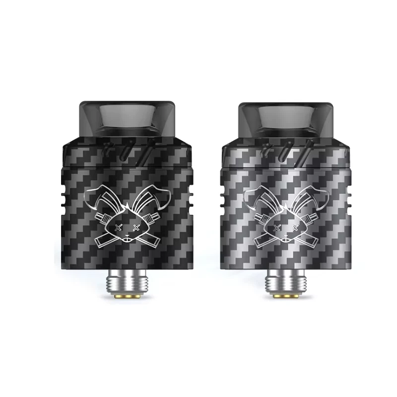 Atomiseur Original Hellvape Dead Rabbit Solo RDA 22mm de diamètre, bobine unique, double flux d'air, vaporisateur de Cigarette électronique à filetage 510