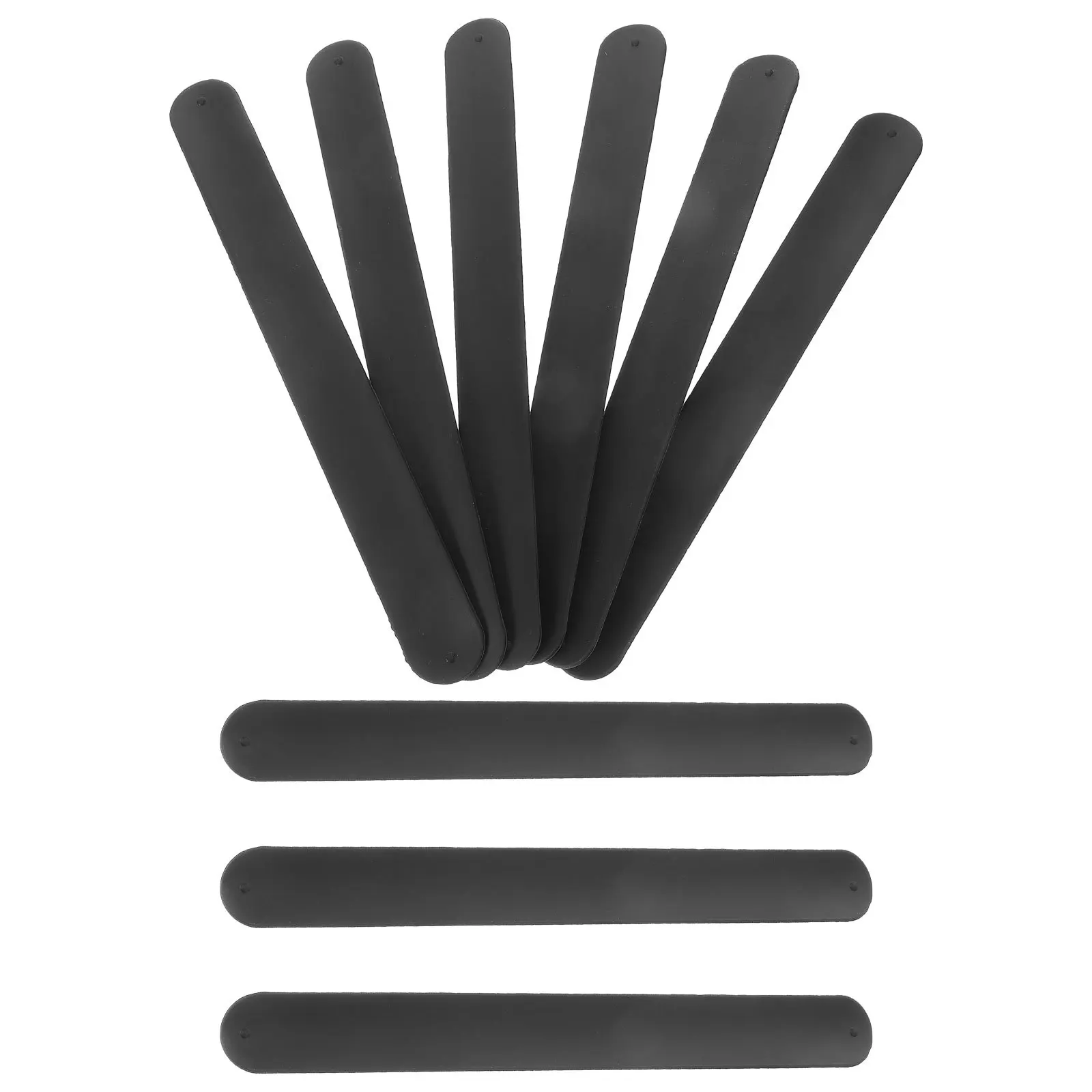 

12 Pcs Bracelet Funny Slap Band for Wristbands Events Blank Bracelets Bulk