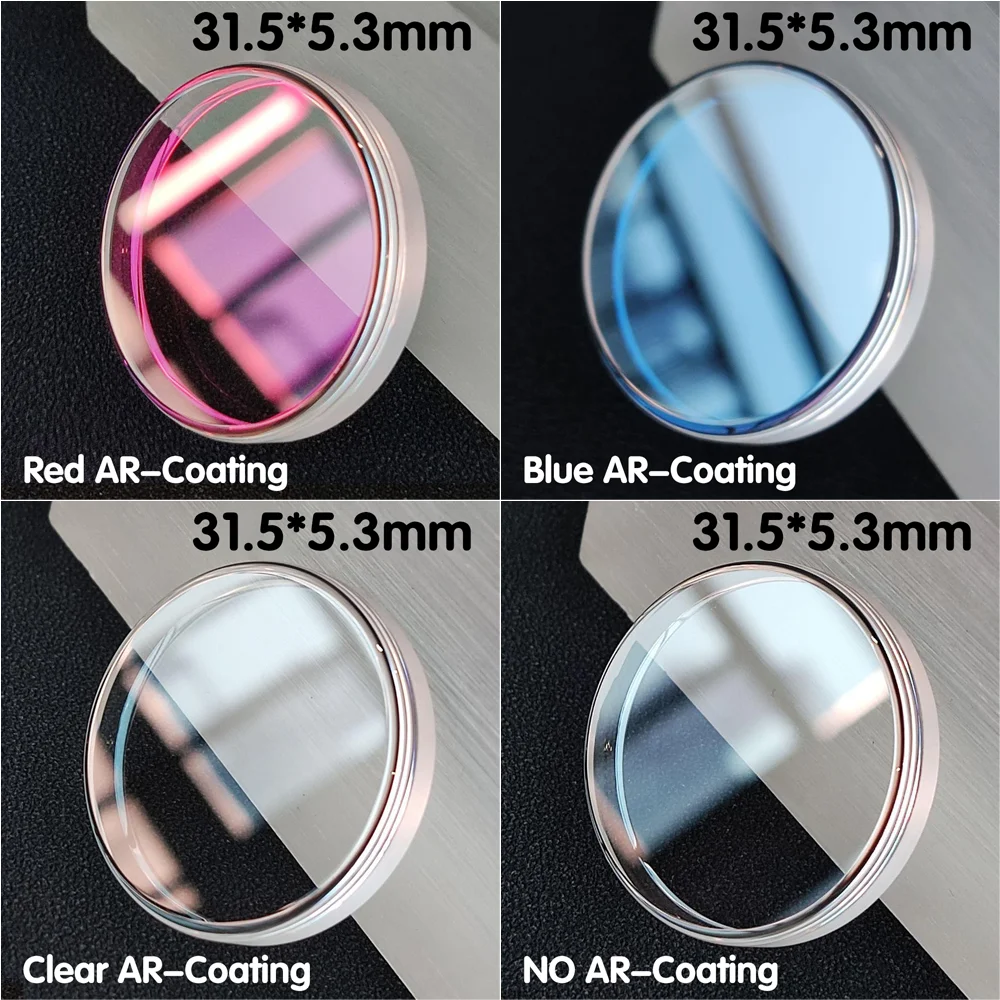 

Watch Sapphire Glass 31.5mm*5.3mm Fits SRPD51K1 SRPD53K1 SKX007 SKX009 Watch Glass Replacement Module Part Coating Glass