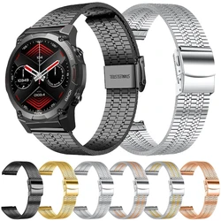 22mm Metal Stainless Steel Strap For Zeblaze Vibe 7 Pro Watch Band For Zeblaze Stratos 3 2 Btalk 2 Lite Beyond 2 Belt Bracelet