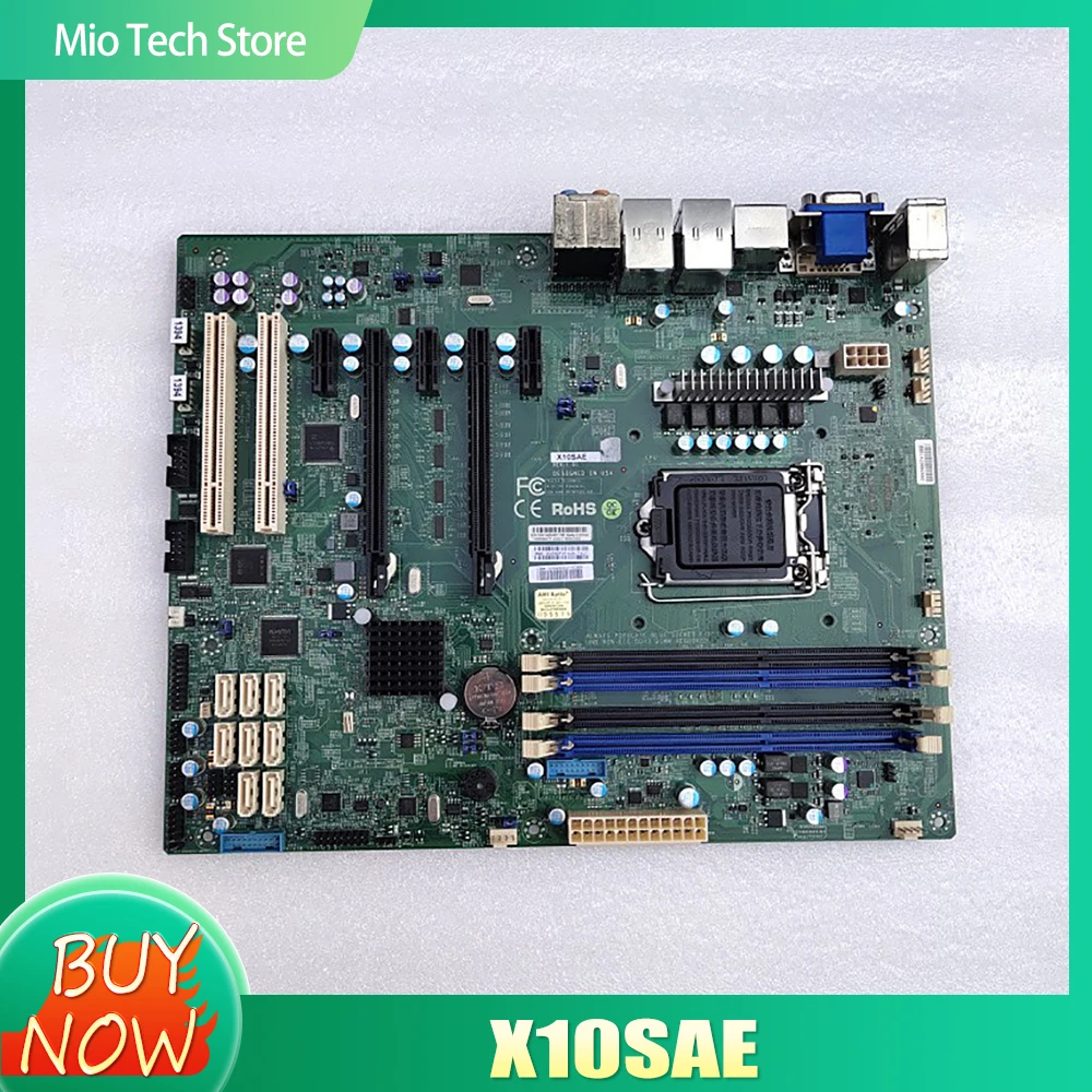 X10SAE Motherboard E3-1200 v3/v4 4th/5th Gen Core i7/i5/i3 Processors LGA1150 DDR3 For Supermicro