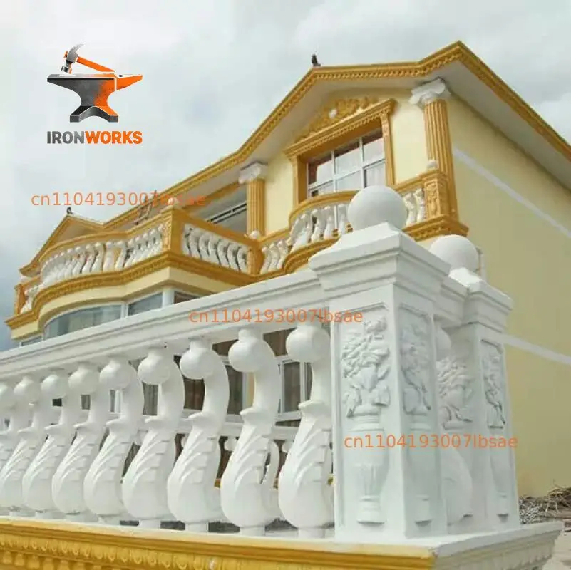 26.78" Plastic Pillar Concrete Molds  Pillar Mould Garden Reusable DIY Casting Cement Plaster Concrete Mould view 5