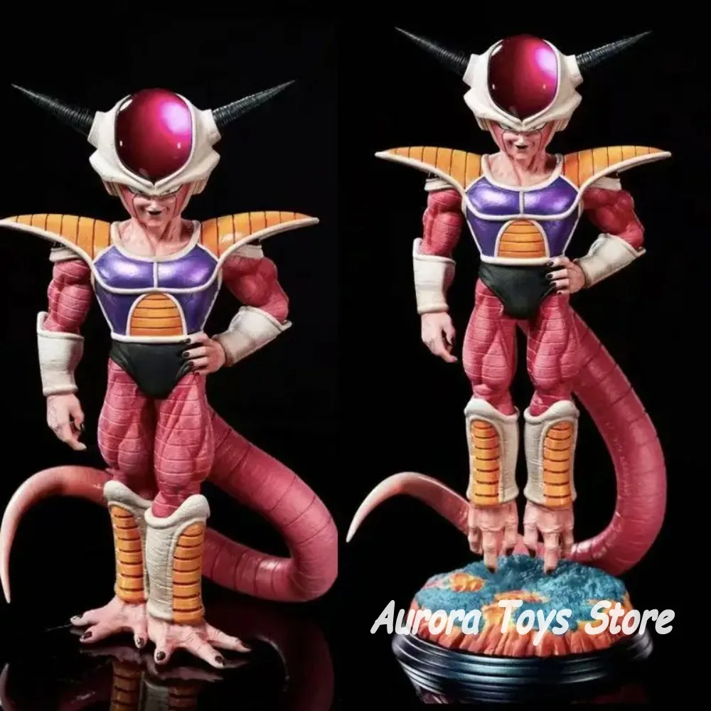 

19-22,5 см аниме Dragon Ball Z Рисунок Первая форма Frieza Фигурки ПВХ Настольные украшения Коллекция Модель игрушки Подарки