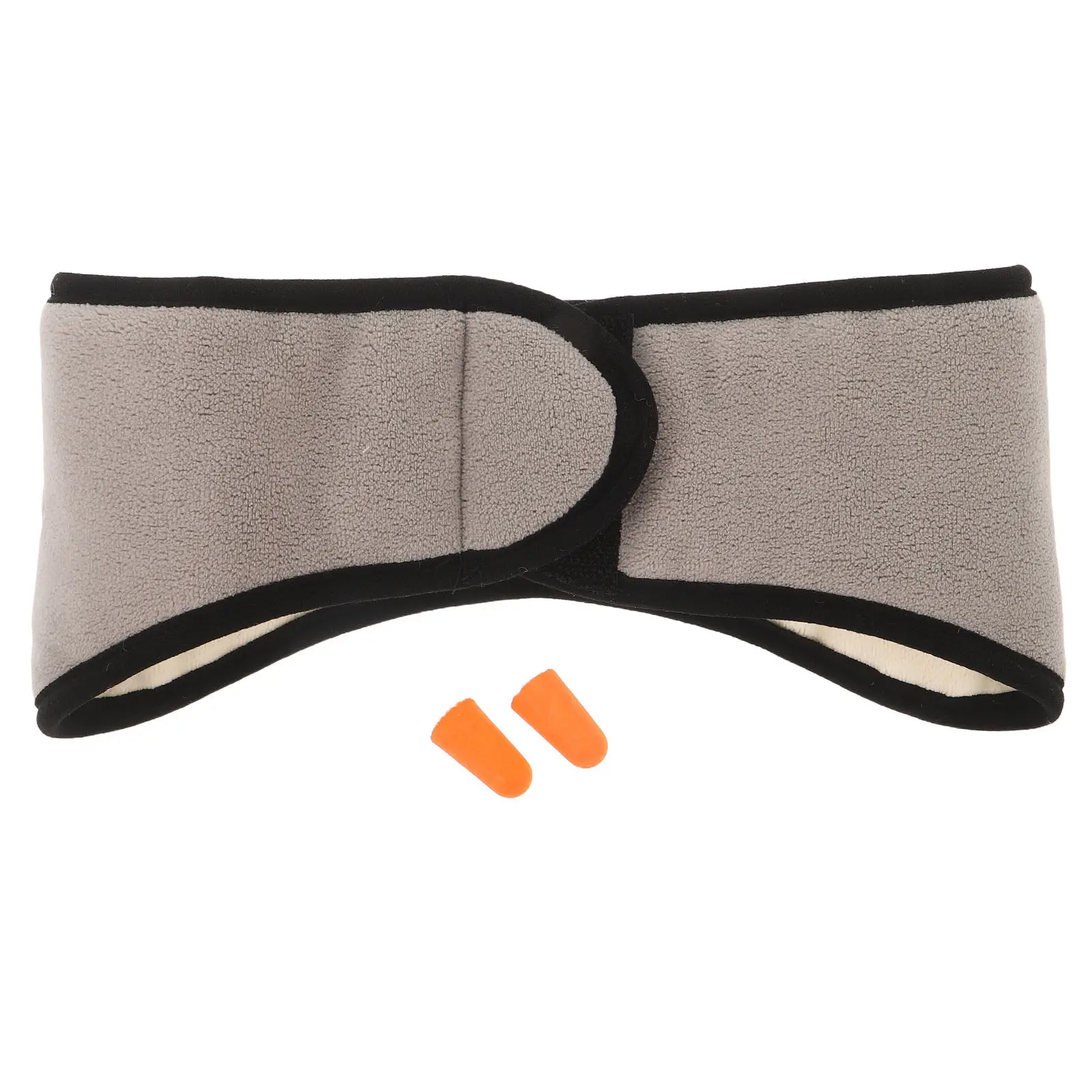 

Наушники для сна - Компактная шумопоглощающая повязка на голову с мягкой флисовой подкладкой - Регулируемая теплая звукоизолирующая маска для сна для мужчин и женщин