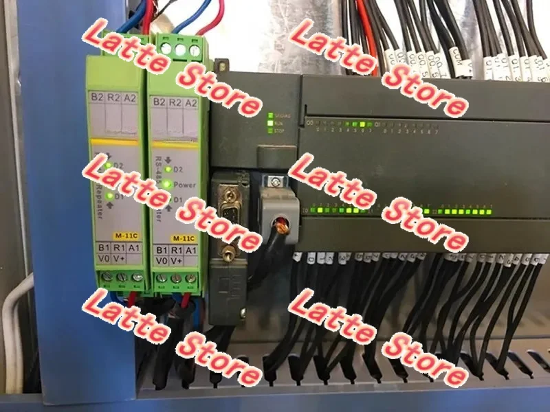 Industrial Grade RS485 Repeater, Intelligent Isolation Module Hub, DIN Rail Mount RS485 Isolator