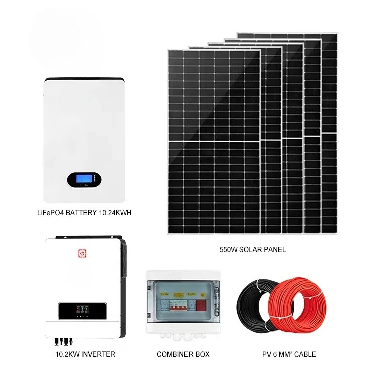 Home Hybrid Solar Energy Systems 10kva Complete Off Grid 10kw Solar Power Storage System 5000 Watt Solar Panel Inverter Kit Set