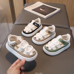 Hot Kids Sandals Summer Girls Boys Cutout Sneakers scarpe sportive per bambini traspiranti punta chiusa Baby Toddlers Beach Sandalias