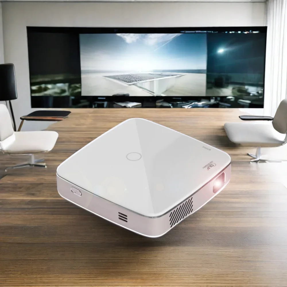 

S-60 DLP Portable Chargeable Mini Projector Android Smart System Home Theater LED 1080P HD Video Pocket 3D Projector