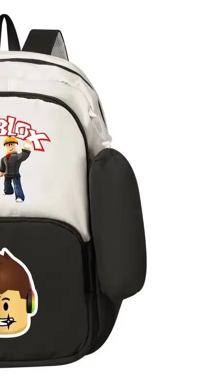 

Robloxs Hot-selling Creative Cartoon Cartoon Print 2-Piece Backpack Set for Primary Middle School Students School Bag Backpack