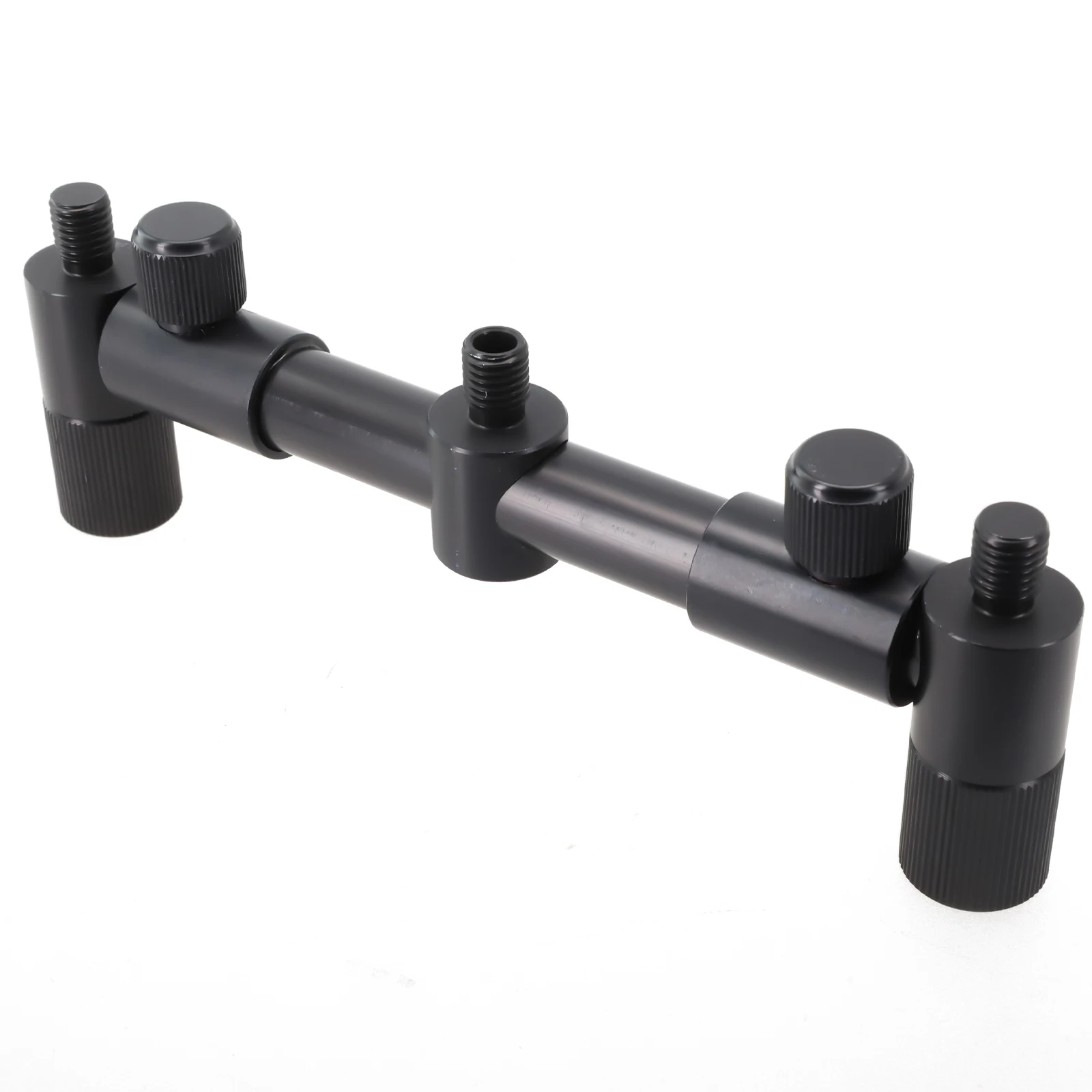 

Crossbar Bracket Fishing Rod Rest For Bite Alarm Holders Outdoor 109g 166g 17.5cm-21.5cm 1PC Aluminum Alloy Black