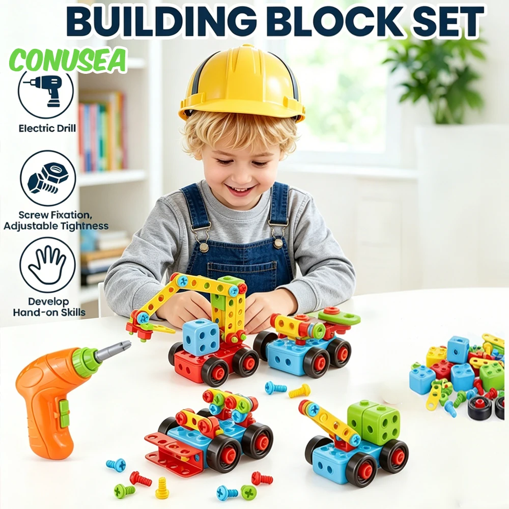 

Детские игрушки: Набор для ролевых игр «Работа» – Набор инструментов, электрическая дрель, строительные блоки, развивающие игрушки для разборки, рабочие инструменты для мальчиков