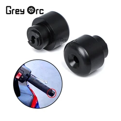 Motorcycle Handlebar Grips End Slider Plug Ironwork For Honda CB400 CBR600RR CBR600 RR CBR1000RR Handle Plugs Bar Ends